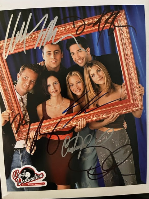Friends - Fully Signed 8 x 10 Photo Full Cast Signed