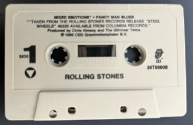 The Rolling Stones - Mixed Emotions U.S. Cassette Single