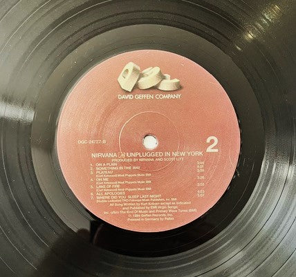 NIRVANA - Mtv Unplugged In New York 180 Gram Vinyl LP