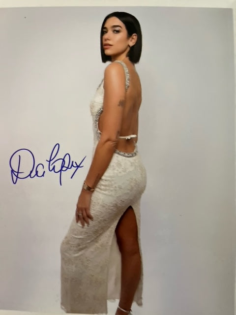 Dua Lipa - Hand Signed 8 x 10 Photo