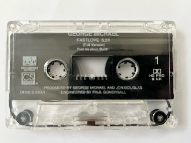 George Michael - Fastlove U.S. cassette Single