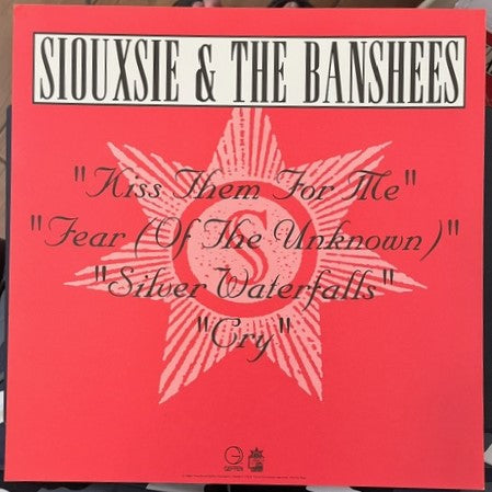 Siouxsie & The Banshees - Superstition Promo Only 12" x 12" Display Flat