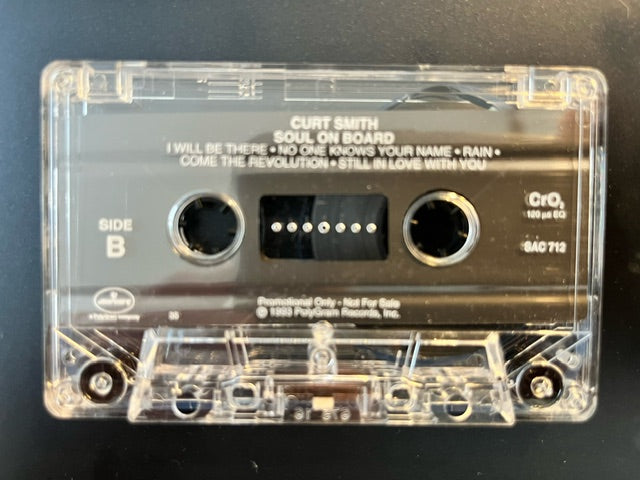 Curt Smith / Tears For Fears - Soul On Board U.S. Promo Only Cassette LP