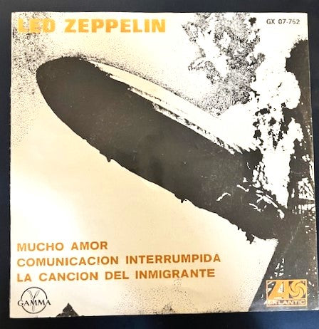 Led Zeppelin - Whole Lotta Love RARE 3-Track Mexican 7" EP