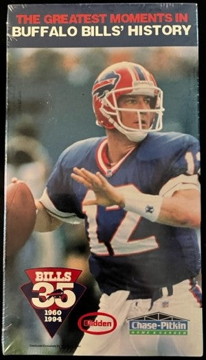 Buffalo Bills - Greatest Moments - VHS Videocassette - Factory Sealed