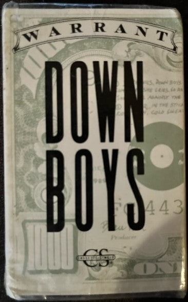 Warrant - Down Boys U.S. Cassette Single