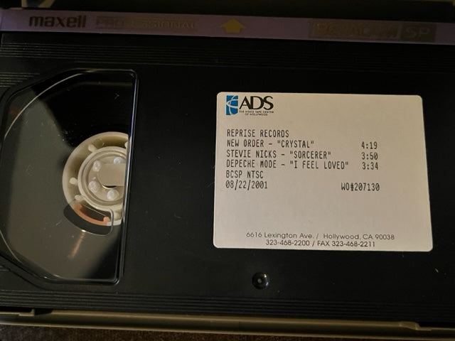 Depeche Mode - I Feel Loved RARE Promo Beta Cassette W/ New Order & Stevie Nicks