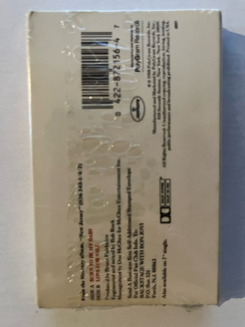 Bon Jovi - Born To Be My Baby U.S. Cassette Single Sealed / Mint