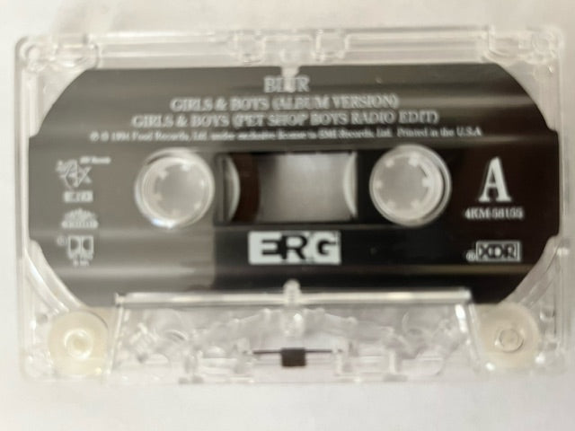 BLUR - Girls & Boys U.S. Cassette Single