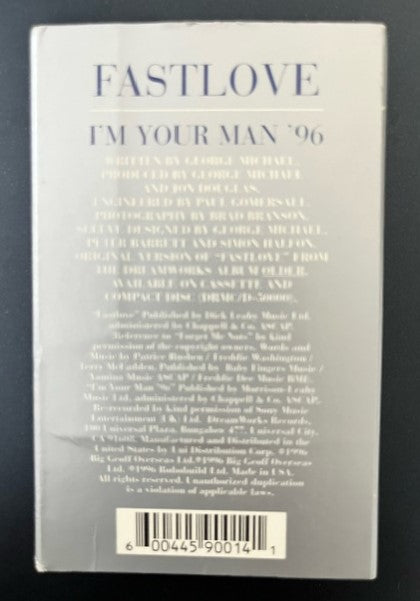 George Michael - Fastlove U.S. cassette Single