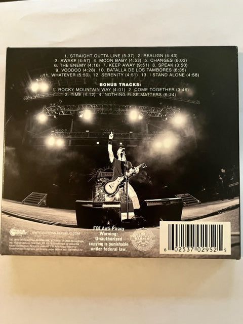 GODSMACK - Live & Inspired - Band Signed 2xCD