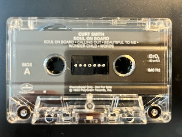 Curt Smith / Tears For Fears - Soul On Board U.S. Promo Only Cassette LP