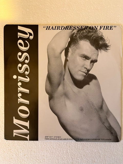 Morrissey / Smiths - Viva Hate RARE Japanese LP / 7" Promo / Signed 8 x 10 Photo