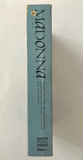 MADONNA - Self Titled BETA Cassette Four Early Videos NOT VHS