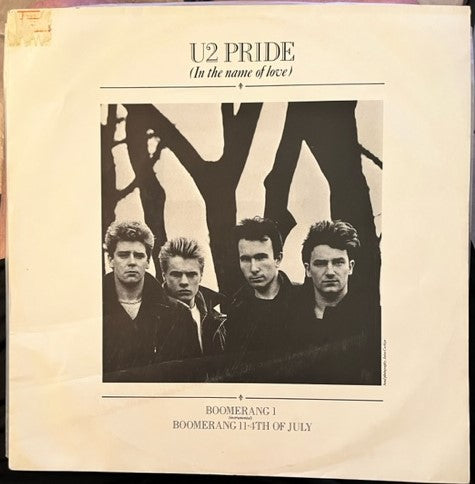 U2 - Pride (In The Name Of Love) - EXTREMELY RARE 2-Sided 12" METAL ACETATE
