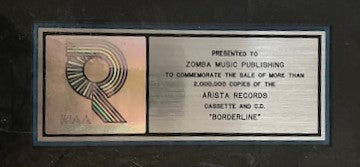 Brooks & Dunn - Borderline Rare Triple Platinum Record Award
