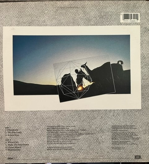 Thomas Dolby - The Flat Earth - LP Sleeve Hand Signed By Thomas Dolby