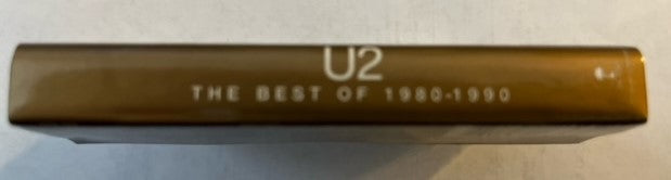 U2 - The Best Of 1980-1990 RARE Thailand Cassette LP With Bonus Promo Note Cards