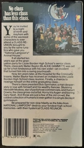 National Lampoon's Class Reunion - VHS Videocassette NEW / Factory Sealed