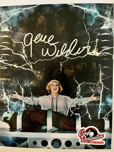 Gene Wilder - Young Frankenstein Hand Signed 8 x 10 Photo