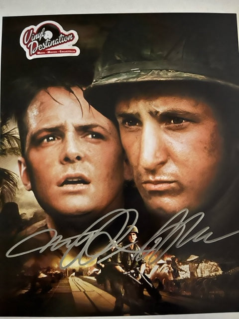 Casualties Of War - Cast Signed 8 x 10 Photo Fox & Penn
