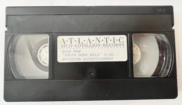 Skid Row - Youth Gone Wild Promotional Only VHS Video Single