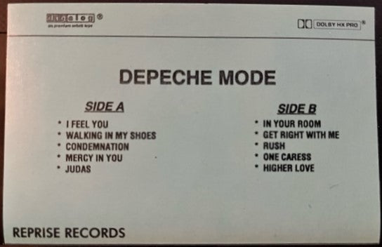 Depeche Mode - Songs Of Faith And Devotion RARE Promo / Test Cassette