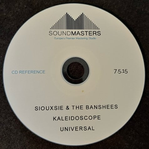 Siouxsie & The Banshees - Kaleidoscope RARE Studio Mastering CDr