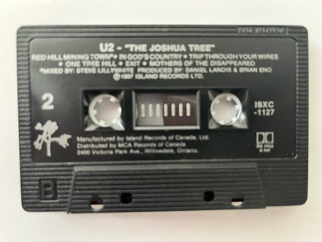 U2 - The Joshua Tree Canadian Import Cassette LP