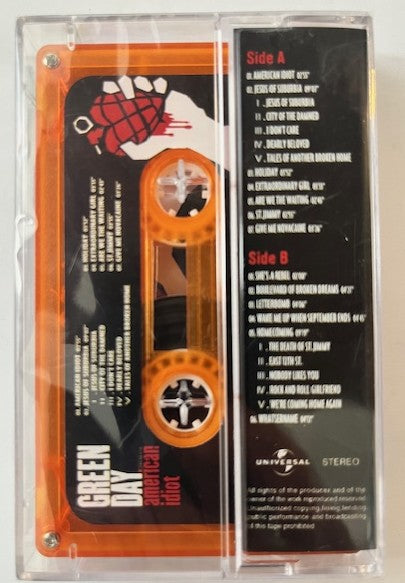 Green Day - American Idiot Import Cassette LP NEW / Factory sealed