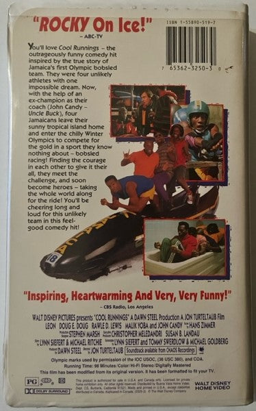 John Candy - Cool Runnings Hand Signed & Inscribed VHS Videocassette