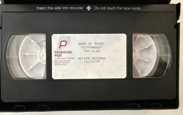 Guns-N-Roses - Estranged RARE Promo Only VHS Single