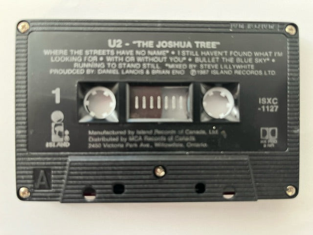 U2 - The Joshua Tree Canadian Import Cassette LP