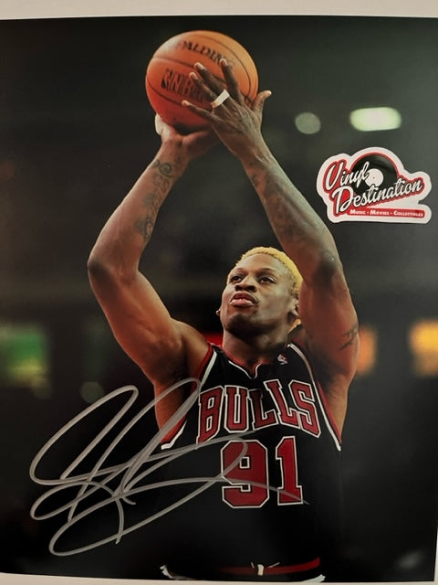 Dennis Rodman - NBA Star - Hand Signed 8 x 10 Photo
