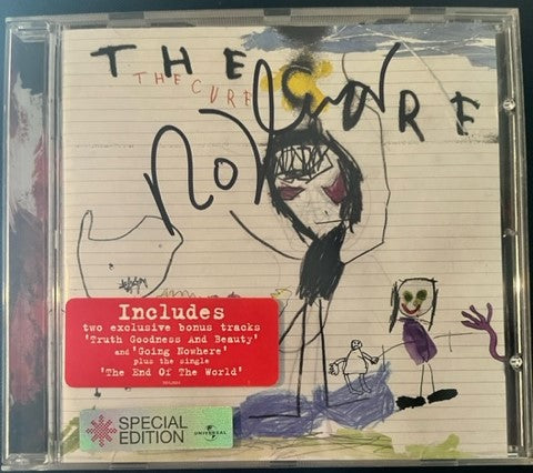 The Cure - Self Titled CD Import- HAND SIGNED By Robert Smith