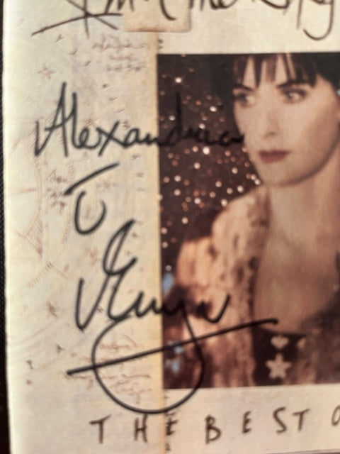 Enya - Paint The Sky With Stars - U.S. CD LP - AUTOGRAPHED BOOKLET