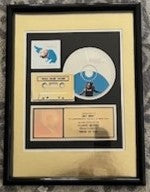 JEWEL - Pieces Of You RIAA Gold Sales Award For 500,000 CDs & Cassettes