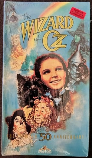 The Wizard Of OZ - VHS Videocassette 50th Anniversary Edition NEW / Sealed