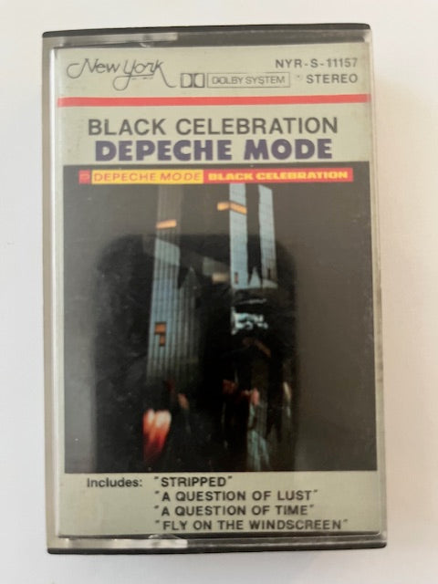 Depeche Mode - Black Celebration RARE Philippine Cassette LP
