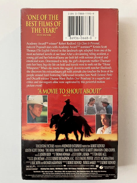 The Horse Whisperer - VHS Videocassette NEW / Factory Sealed