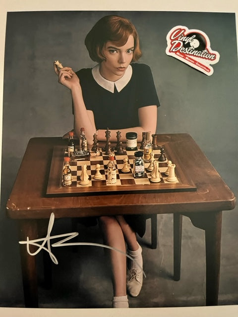 The Queen's Gambit - Anya Taylor-Joy Hand Signed 8 x 10 Photo