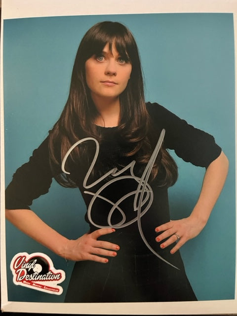 Zooey Deschanel - Hand Signed 8 x 10 Photo