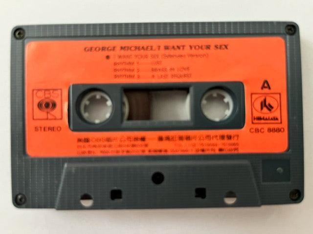 GEORGE MICHAEL - I Want Your Sex SUPER RARE Taiwan Cassette Single