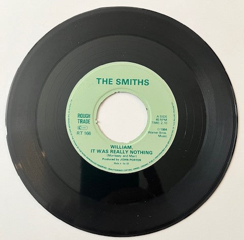 The Smiths - William, It Was Really Nothing U.K. 7" single