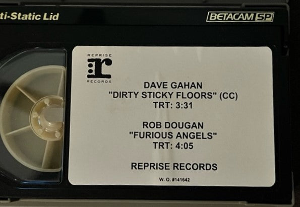 Dave Gahan - Dirty Sticky Floors RARE U.S. Promo Beta Cassette