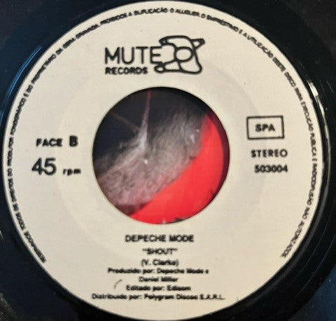 Depeche Mode - New Life RARE Portuguese 7" White Label Promo Single