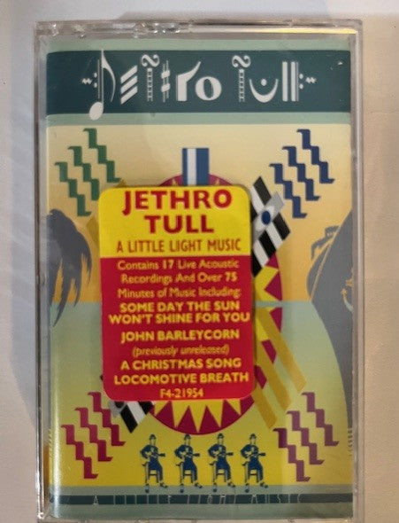 Jethro Tull - A Little Light Music U.S. Cassette LP NEW/ Still Sealed