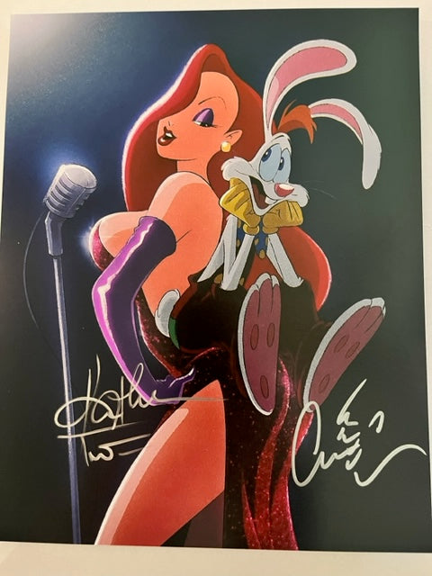 Who Framed Roger Rabbit? - Cast Signed 8 x 10 Photo Fleisher & Turner