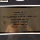 JEWEL - Pieces Of You RIAA Gold Sales Award For 500,000 CDs & Cassettes