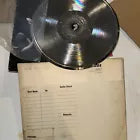U2 - Two Sides Live Metal Masterplate Stamper Side A